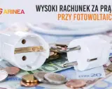 Wysoki rachunek za prąd przy fotowoltaice? Wtyczki i banknoty sugerują, że nawet z własnym prądem, koszty mogą zaskoczyć.