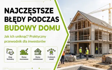 Budowa domu: najczęstsze błędy i jak ich unikać. Poradnik dla inwestorów, który pomoże zrozumieć, jak liczyć powierzchnię zabudowy.